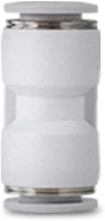 Pneumatic Fittings Tube Connectors PU PY PE 6mm 8mm 10mm White Plastic Push Into Pluglug Water Pipes Air Hose Quick Couplings (Color : PU, Size : 10mm)