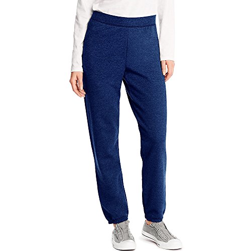 Hanes ComfortSoft EcoSmart Women s Cinch Bottom Leg Sweatpant_Navy Heather_XL