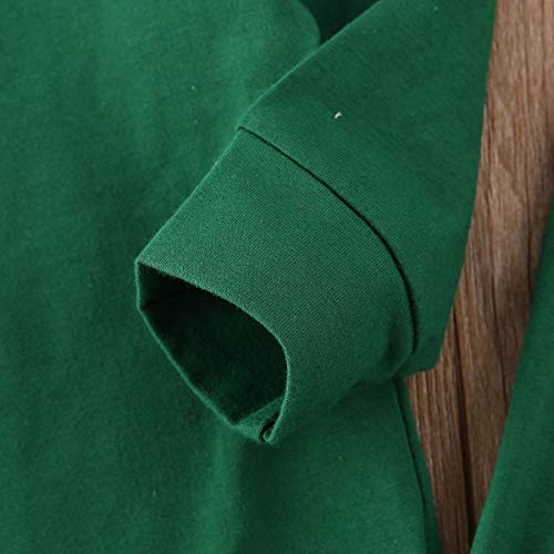 Baby Unisex Pajamas, Top With Pants Set 2 Piece Outfit, Organic Cotton Clothing Set For Infant Baby Boys Girls #TOP4