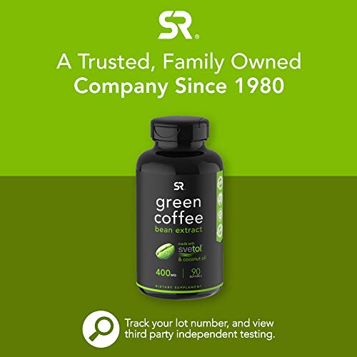 SVETOL Green Coffee Bean Extract, 90 Liquid Softgels with 400mg of Clinically-Proven Svetol Per Cap - Thumbnail 5