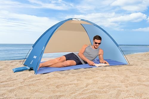 Tenda Da Spiaggia Bestway 200 X 120 X 95 Cm Azzurro - 9