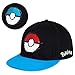 Pokemon Baseball Cap, Kinder Trucker Cap mit Reversible Pokeball, Einheitsgröße Cap Kinder Sonnenschutz, Original Fanartikel, Geschenke für Kinder
