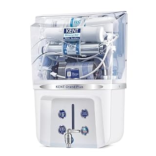 KENT Grand Plus RO Water Purifier (RO+UV+UF+TDS Control, 9L)