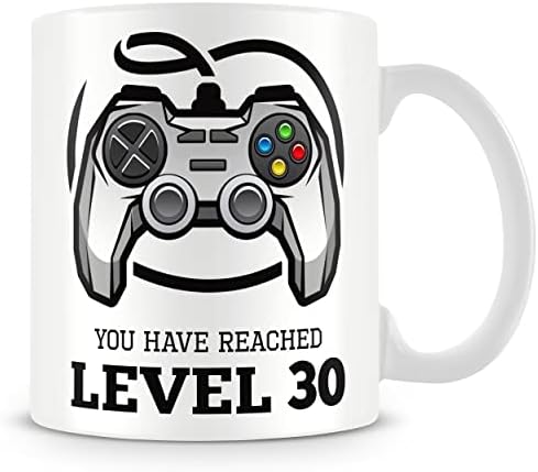 30th Birthday Gift Mug - Gamer Level 30