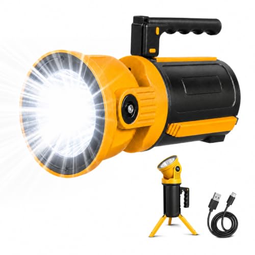 LETOUR 990000 High Lumens Rechargeable Led Spotlight Flashlight