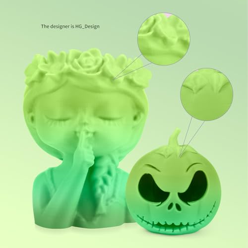 Image of iSANMATE Rainbow PLA+ Filament 1.75mm, Fast Color Change Filament 3D Printing Filament, Multicolor Color Changing Rainbow PLA Filament 1 KG Spool (Forest Elf)