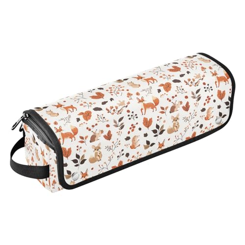 Bolsa organizadora para herramientas de cabello resistente al calor con estampado de animales, tamaño de viaje miniatura 1