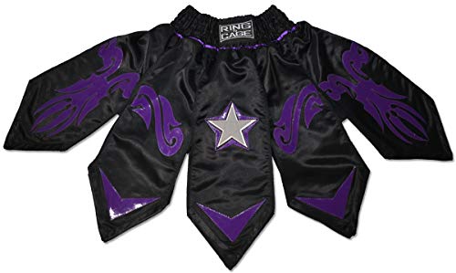 Gladiator Style MMA Boxing Muay Thai Shorts - Pink/Black