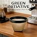 Jofanvin #2 Reusable Coffee Filter, Gold-Tone Permanent Cone Shape Filter Replacement Compatible with Cuisinart 4-5 Cup, Krups, Most Small Drip Coffeemakers, BPA-Free Mesh-3 Pack