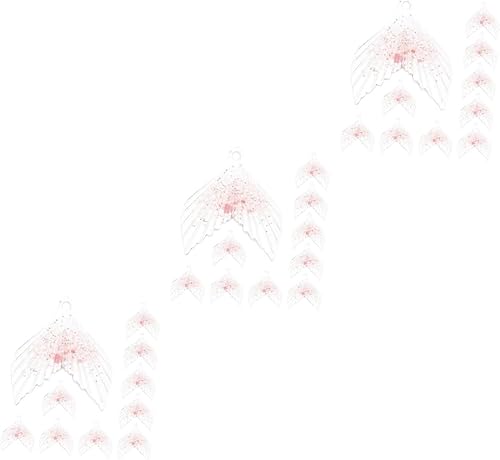 Miniatura 1 de TEHAUX 30 Pcs Mermaid Tail Hawaiian Decor Mermaid Theme Party Favors Mermaid Necklace Charms Adorable Pendants Mariposas Decorativas Para Pared