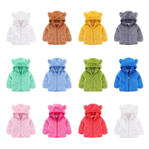 Toddler Baby Girl Boy Winter Clothes Jacket Hoodie Coat Boys Girls Warm Furry Hooded Outerwear Tops3