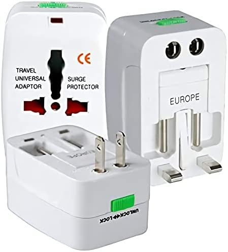 Adaptador de Tomada Universal Para Viagem Padrão Internacional Eu...