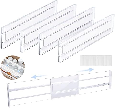 6 Schubladentrenner Verstellbar - Organizer Für Küche & Büro