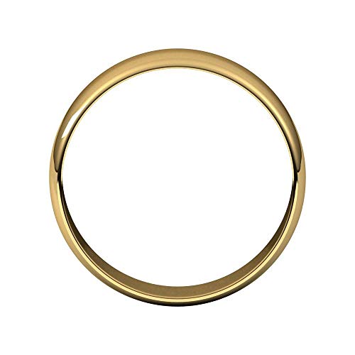 Wedding Band Solid 925 Sterling Silver Real 10k 14k 18k Yellow Rose White Gold OR Platinum Ring Classic Plain Thin Light Domed 2mm 4mm 6mm 8mm2