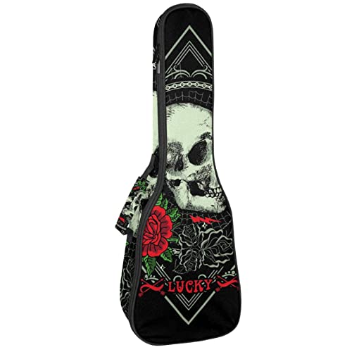 Xingruyun Sac Ukulélé Crâne Fantaisie Étui Pour Ukulélé 23 Pouces Pour Tenor Soprano Concert Étanche Housse Pour Ukulélé - Les Beatles, Paul McCartney, John Lennon, RIngo Starr, George Harrison Xingruyun Sac Ukulélé Crâne Fantaisie Étui Pour Ukulélé 23 Pouces Pour Tenor Soprano Concert Étanche Housse Pour Ukulélé