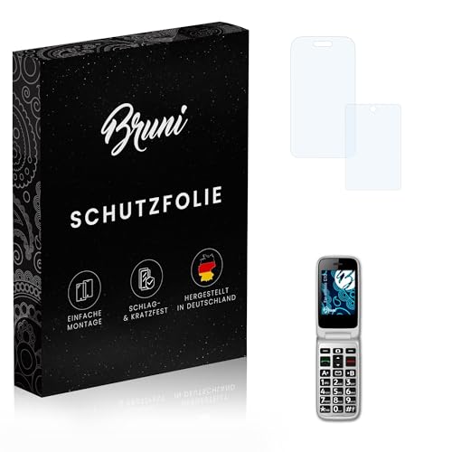 Bruni Screen Protector compatible with artfone C10 Protector Film, crystal clear Protective Film (Set of 2)