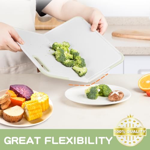 Tabla de cortar plegable rectangular de plástico miniatura 5
