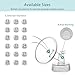 Momstouch 19mm Flange and Duckbill Valve Compatible with Spectra S1 S2 9 Plus Breastpump Replacement to Spectra Pump Parts, Not Original, Replace Accessories.