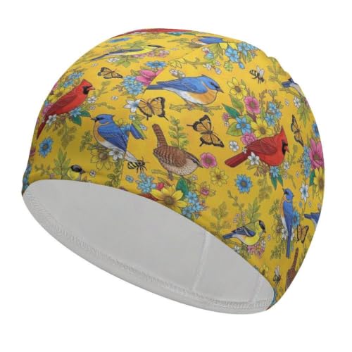 Adults Teens Waterproof Soft Swim Caps