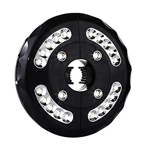 Preisvergleich Produktbild Skysep Suspension LED Schirmleuchte Abnehmbare Multifunktions-Campingleuchte Schwarz Draussen