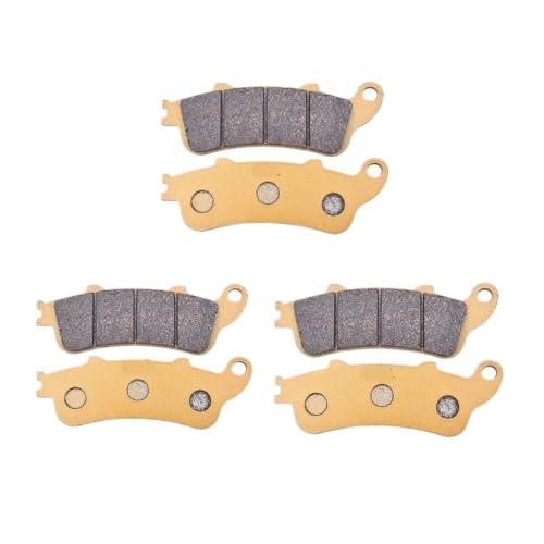 Plaquettes de frein moto pour ST1300 et GL1800 garnitures durables haute endurance