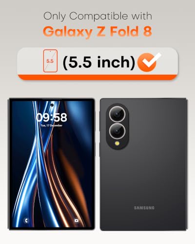 Image of TOCOL 2 Pack for Samsung Galaxy Z Fold 8 Camera Lens Protector