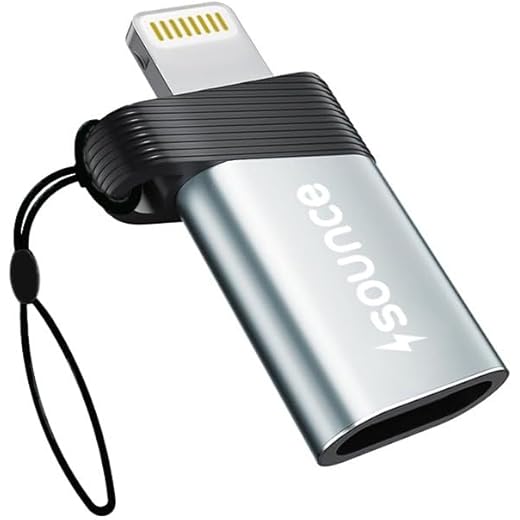 Sounce Lightning OTG Connector - Black