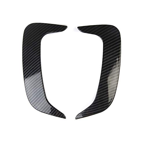 Crosselec Carbon Fiber Rear Bumper Side Fin Air Vent Outlet Flap For Dodge Charger 2015-2021 by crosselec - Image 2