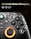 EasySMX D05 PC Controller mit Ladestation, Controller PC Wireless mit Hall Joystick & Hall Trigger, Bluetooth PC Controller für PC/Switch/Handy-Schwarz