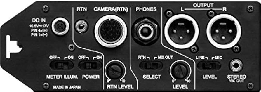 Amazon | AZDEN 4チャンネルポータブルミキサー FMX-42a | ミキサー