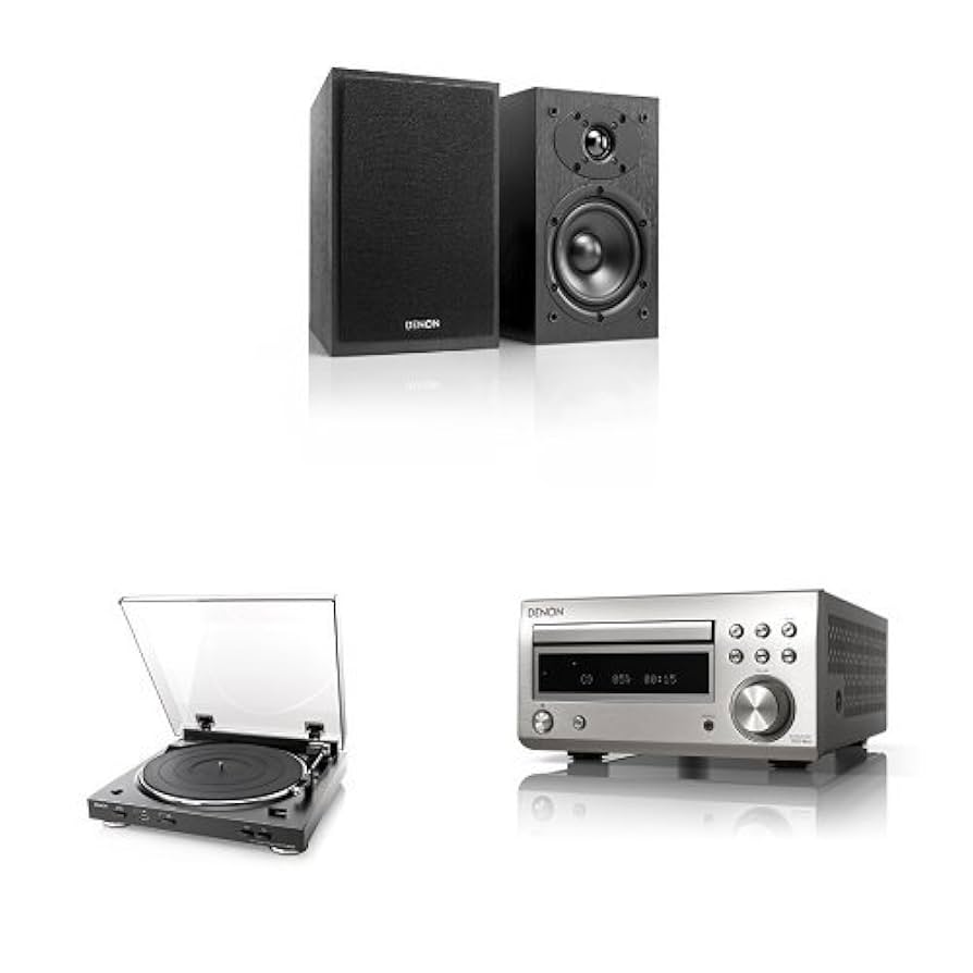 DENON RCD-M41 スピーカーセット Amazon.co.jp: Denon レコードプレーヤー/スピーカーセット