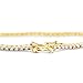 P3 POMPEII3 Pompeii 4 Ct. Diamond 18K Yellow Gold Round Cut Tennis Bracelet 7