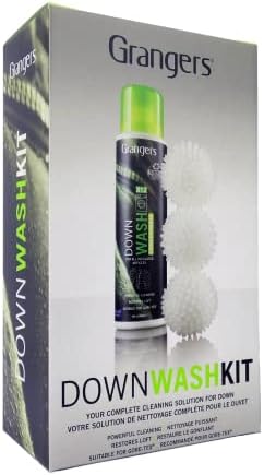Grangers Down Wash Kit | Down Wash 10 oz Concentrate and 3 Reusable Dry Balls To Restore Down Loft