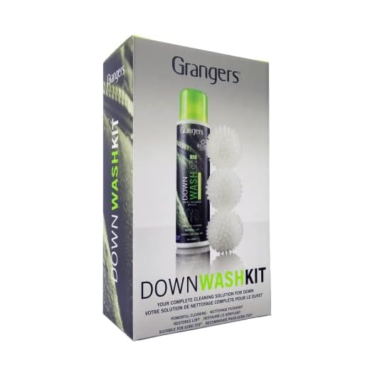 Grangers Down Wash Kit/Thoroughly Cleans All Down Items/Made in England