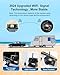 STONVUE 1080P Solar Wireless Backup Camera - Magnetic Hitch Rear Front Camera with Night Vision, 365-Day Standby, Waterproof, Rechargeable Battery for Horse Trailer RV Truck Car for Phone Pad Android