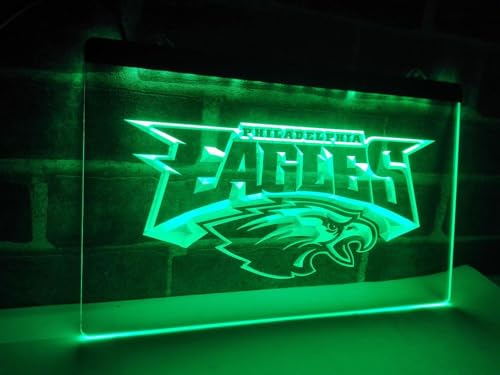 LED Neon Light Sign for Philadelphia Team Sport Bar Match Day Fans Club Man Caves Home Party Vintage - Inspired The Ultimate Accessory Brighten Up Your Space