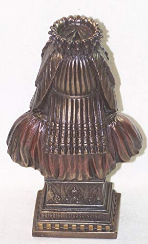 Estatua busto Reina Egipcia estilo Art Deco miniatura 4