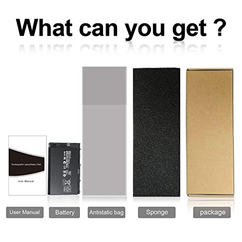 New Bt04 Bt04Xl Notebook Battery For Hp Elitebook Folio 9470 9470M 9480 9480M Series Ultrabook Laptop Fits Ba06 Ba06Xl Battery Spare 687945-001 696621-001 H4Q47Aa H4Q48Aa - 12 Months Warranty #TOP6