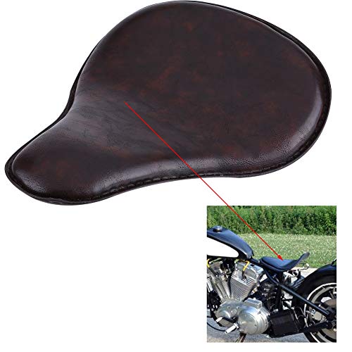 Solo zadel, motorzadel Solo veer Comfortabel Handige installatie met schokabsorberende soloveren voor Bobber Custom - Image 4