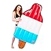 Big Mouth Inc. Ice Pop Pool Float – Gigantic 6 Foot Pool Float, Funny Inflatable Vinyl Summer Pool or Beach Toy, Makes a Great Gift Idea, Patch Kit Included