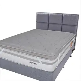 Pillow Top Queen Espuma D45 Firme 158x198x5cm BF Colchões