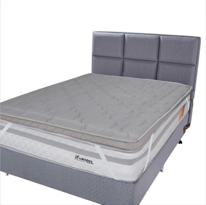 Pillow Top King Espuma D45 Firme 193x203x5cm BF Colchões