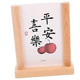 DÉCOR DE TABLE DE CHEVET - avec une base stable, le porte-photo est facile à tenir et à afficher les informations.