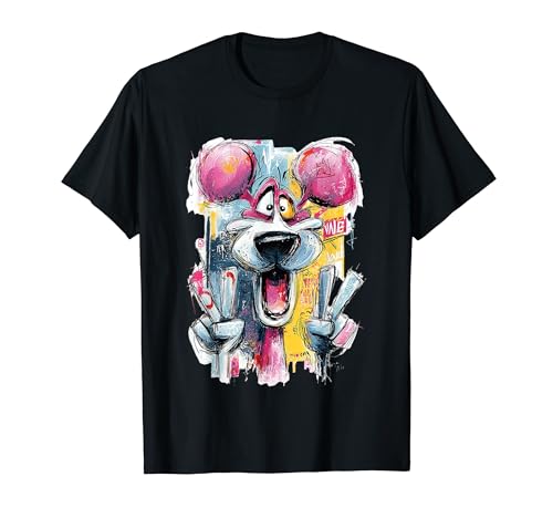 Funny Mouse �_�u���s�[�X �O���t�B�e�B �|�b�v �L�����N�^�[ �O���t�B�b�N T�V���c