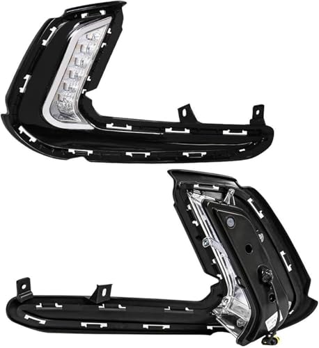 Phares de pare-chocs pour avant Hyundai Elantra 2016-2018 optiques haute clarté - 3