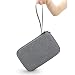 Xuancai Hartschalen-Schutzhülle, elektronisches Zubehör, Organizer, Tasche für Powerbanks, tragbare Festplatte, Reiseetui, Schutzgerätetasche, grau