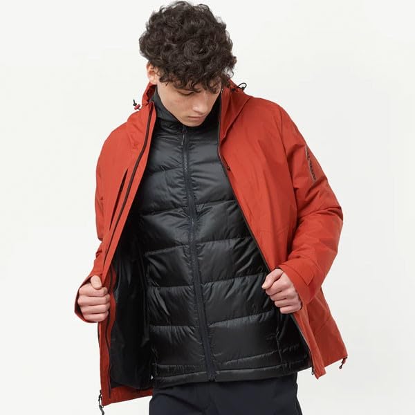 Amazon.co.jp: サロモン SALOMON PATROLLER 3-IN-1 DOWN 男性用フード