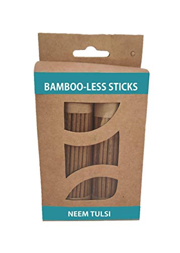 Aadiva Neem Tulsi Bamboo-Less Incense Sticks Mosquito Out Repellant 100 (Approx, 80 gm)