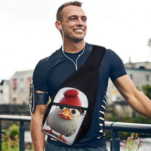 Mochila tipo Sling para deportes y trekking miniatura 3