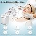 LIAUHO Hydrogen Oxygen Facial Machine, 6 in1 Professional Facial Care Device, for Improving The Quality of Skin, Household Salon, Personal Home Use, Dorm, Ideal Gift for Friends